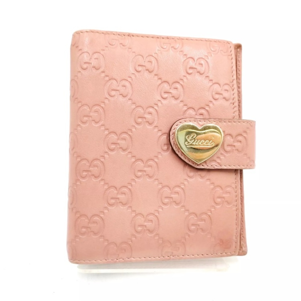 Gucci Pink Leather Wallet